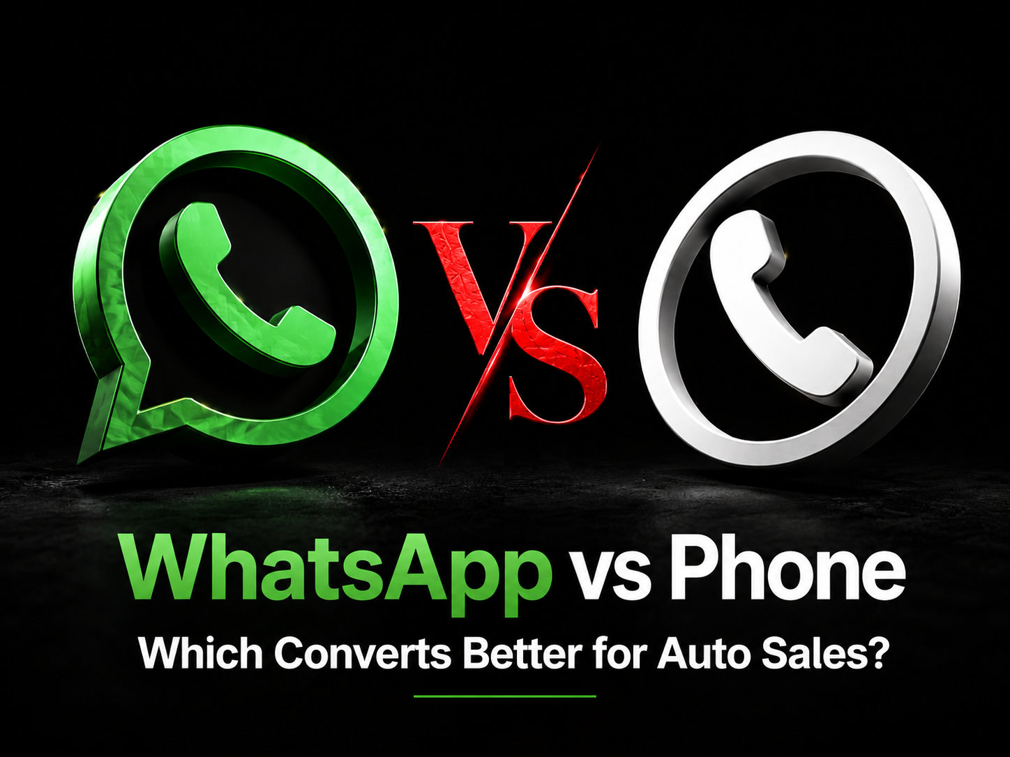 WhatsApp vs Phone for Auto Dealer Inquiries: Conversion Rate Breakdown